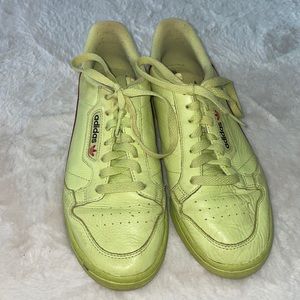 Preowned neon green sneakers